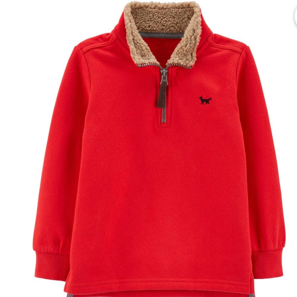 NWT Carter’s Baby Boy Half-Zip Pullover Sweater